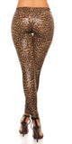 Legging leopard pour femme