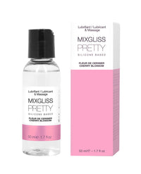 Lubrifiant Parfum Cerise 2 en 1 Pretty Fleur de Cerisier de MixGliss - 50 ML