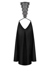 Robe longue sexy noire